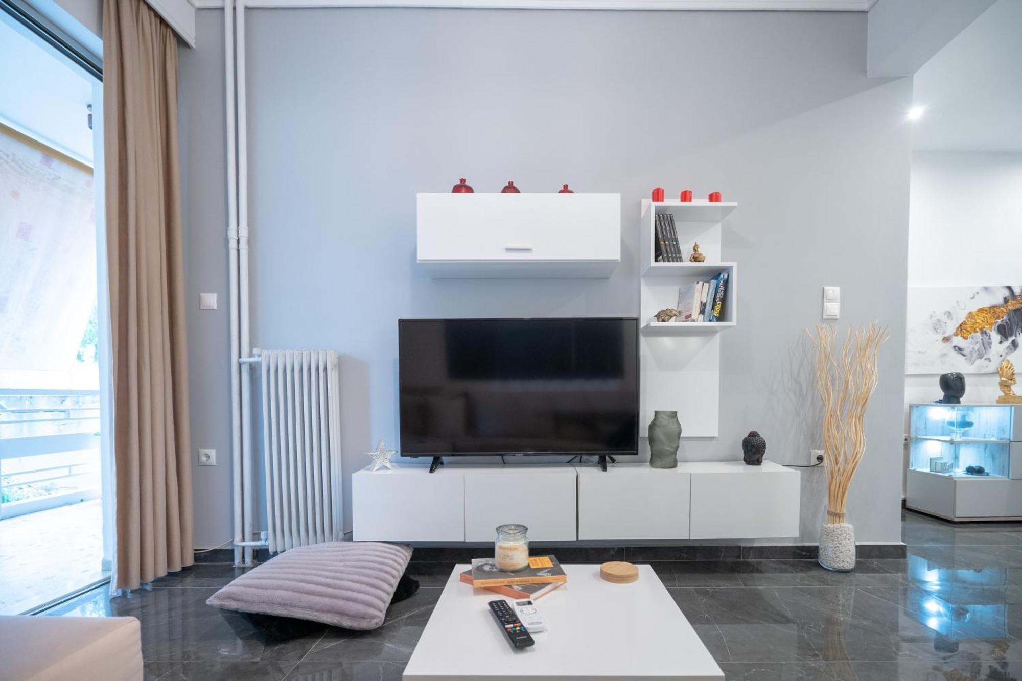 Apartment Neo Irakleio Train St. 1 Bedrm 4 Pers. *